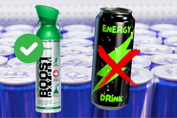 Oxygen vs. Energy Drinks