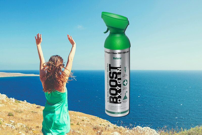 Portable OXYGEN BOOSTER give you 5X more pure oxygen to breath.