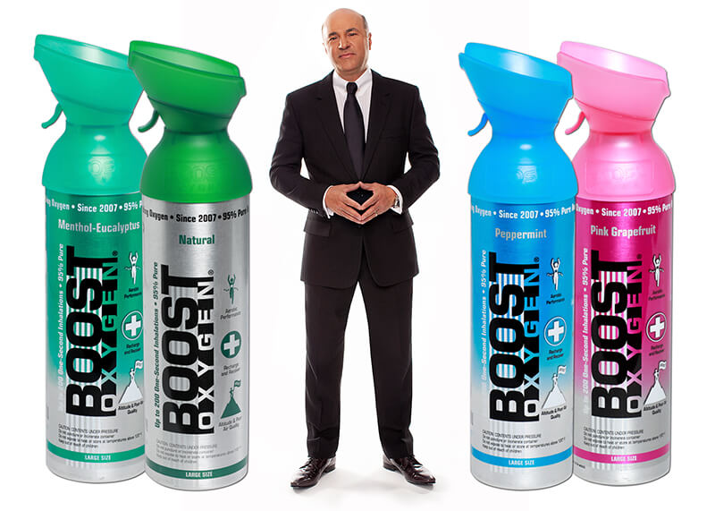 Kevin O'Leary a Boost Oxygen