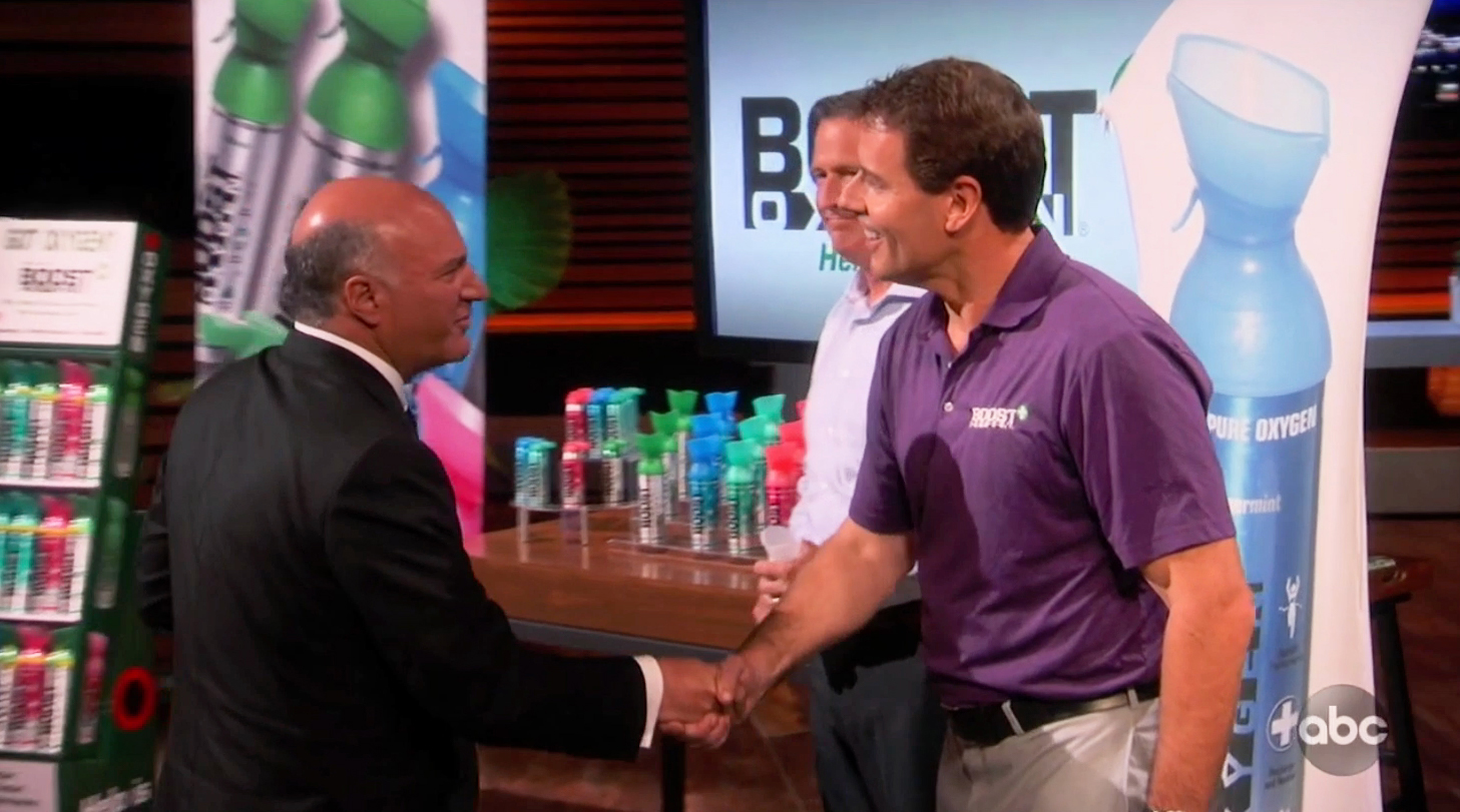 Boost Oxygen on Shark Tank