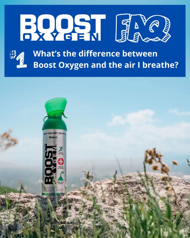 💭 FAQ Spotlight: You Asked, We Answered!👇1️⃣ What’s the difference between Boost Oxygen and the air I breathe?The air around us is only about 21% oxygen. Boost Oxygen contains nearly FIVE TIMES the concentration of pure oxygen in a portable canister—perfect for when you need the extra support.2️⃣ Do I need a prescription to use Boost Oxygen?Nope! ✅ Boost Oxygen is completely over-the-counter and available without a prescription. Easy, safe, and ready whenever you need it.3️⃣ Where can I buy Boost Oxygen?Boost Oxygen is available at BoostOxygen(dot)com, on Amazon and at 20,000 retailers nationwide like CVS, Walmart, Walgreens, Natural Grocers, Publix, Bass Pro / Cabelas, Dick’s Sporting Goods and more. To find a store near you that carries Boost, visit the store locator on our website and secure a canister today!-----#boostoxygen #oxygenboost #portableoxygen #oxygentherapy #breathebetter #wellnesssupport #naturalwellness #healthylifestyle #recoveryaid #altitudeacclimation #focus #clarity #energysupport #fitnessrecovery #nonprescription #OTC  #travelessentials #hikinggear #outdoorgear #selfcaretools #sharktank